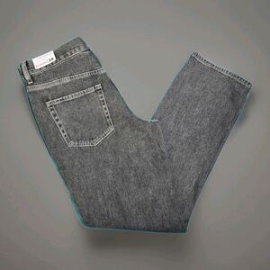 PacSun Boyfriend Jeans Womens 28 NWT Washed Black High Rise Relaxed Fit